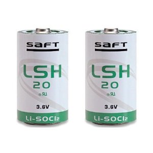 Optex LSH20 LSH Series RD Cell 3.6V Lithium Battery (Replacement batteries for TFR/QFR series wireless beams), 2-pack